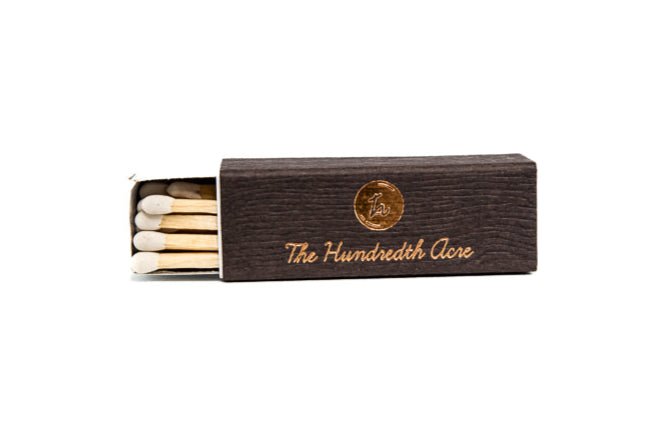 The Hundredth Acre "Branded" Matchbox - The Hundredth Acre